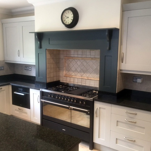 Esher Kitchen Respray Project - Call us on  07894 576 605 or 0161 371 7304 -The Kitchen Respray Company Project